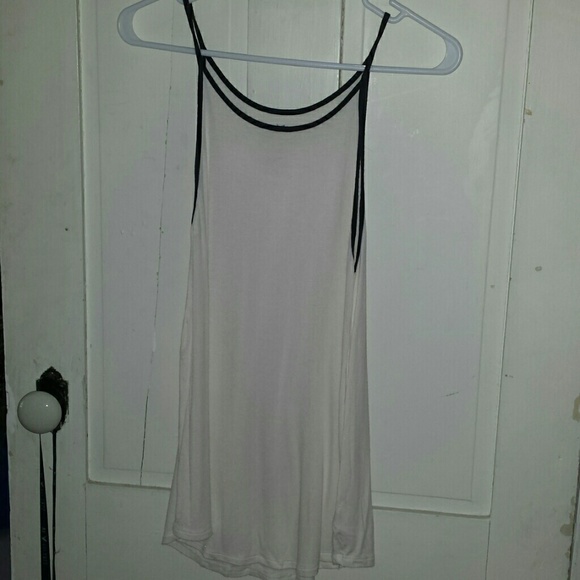 High neck tank top