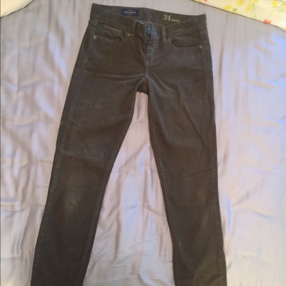 BRAND NEW j crew corduroy olive green pants