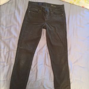 BRAND NEW j crew corduroy olive green pants