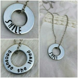 30% OFF BUNDLE Double sided pendant necklace