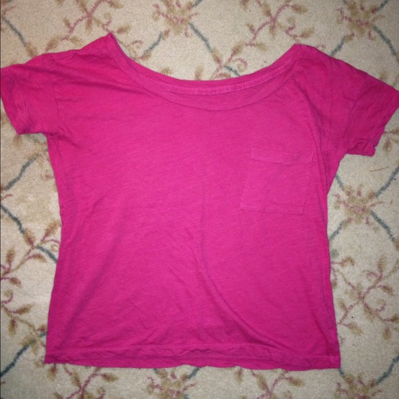 Pink tee