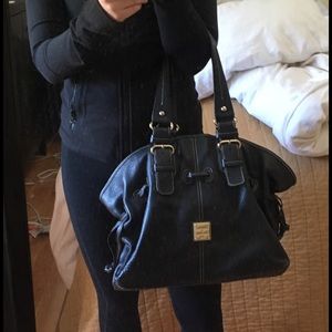 Dooney and Bourke leather satchel bag