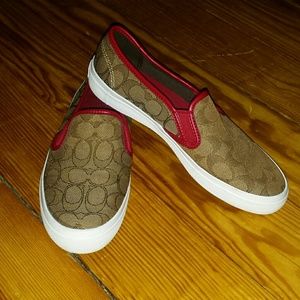 Coach slip on sneaker