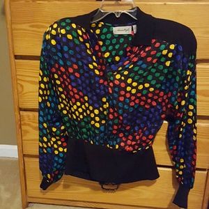 Nice sweater shirt with shoulder pads