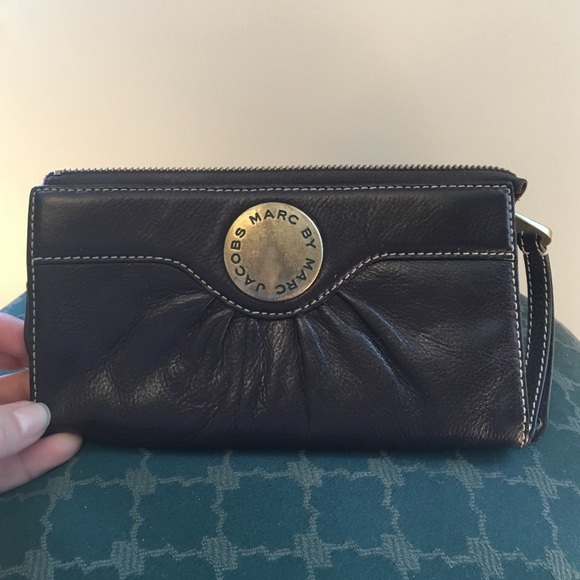 Marc by Marc Jacobs brown leather wallet