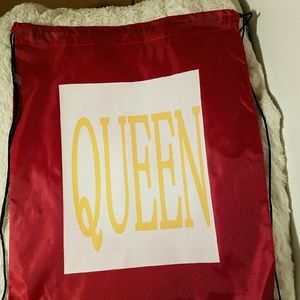 Cute shoestring back bag