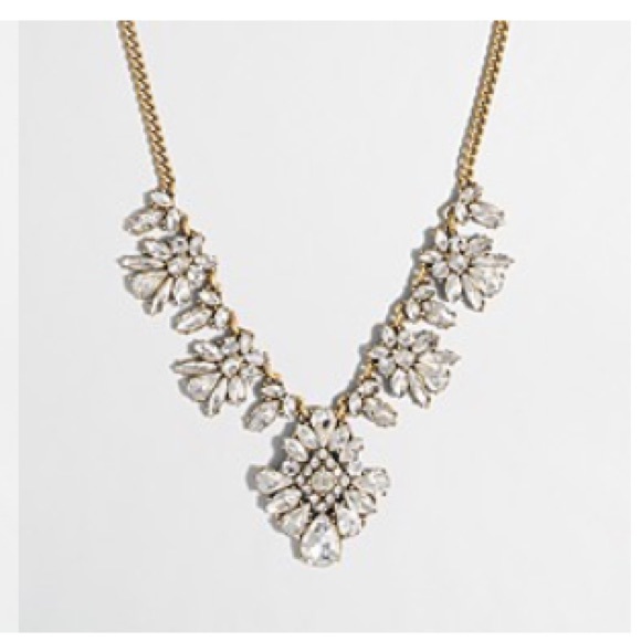 J. Crew crystal necklace