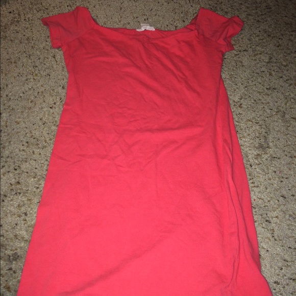 Medium coral dress