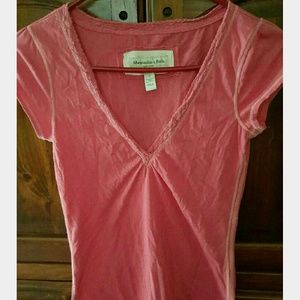 Abercrombie and Fitch v-neck tee