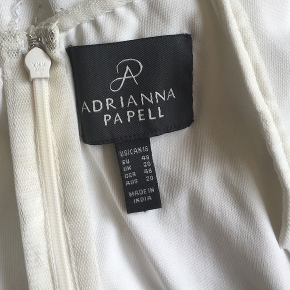 🎉HP🎉Adrianna Papell beaded dress. Like new! - Picture 3 of 4