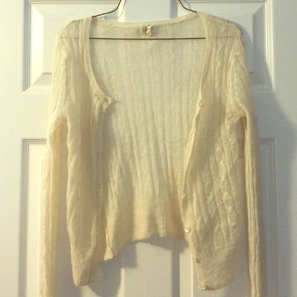 Aerie Cream Cardigan