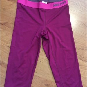 Nike Pro Dri-fit workout capris