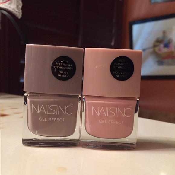 NailsInc Gel Effect Nail Polish. Set of 2