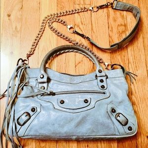 Blue Balenciaga Bag!