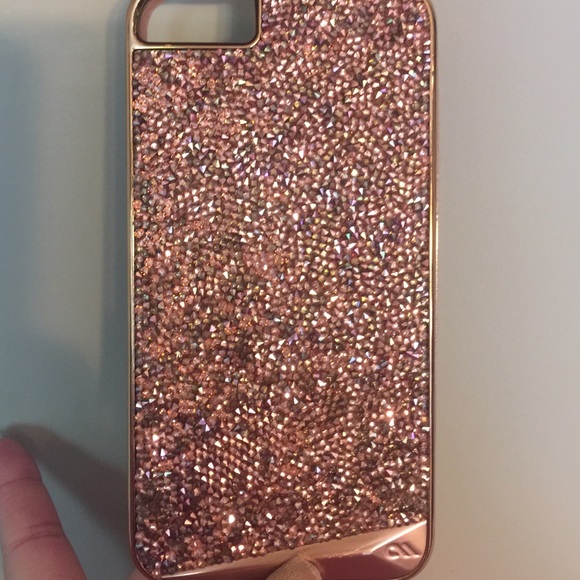 Rose gold case mate iPhone 6 Plus phone case