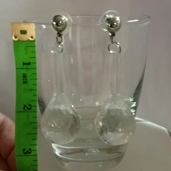 Clear Chandelier earrings