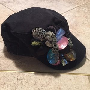 Short billed cadet hat