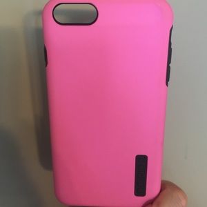 Light pink incipio brand iPhone 6 Plus phone case