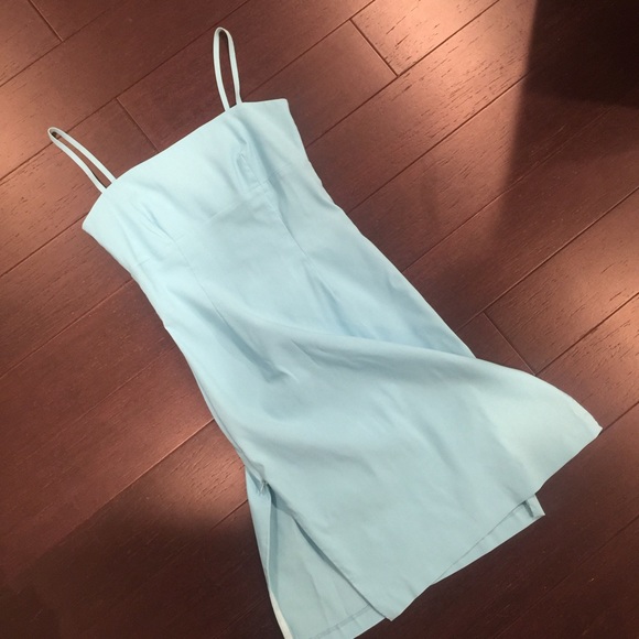 Blue fitted Nordstrom dress