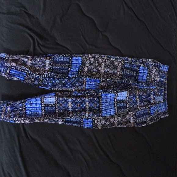 Tribal print joggers