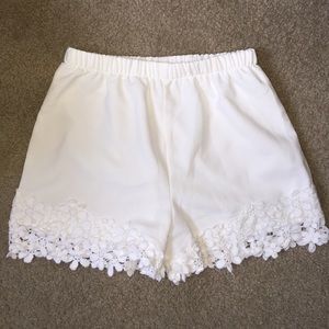 high waisted shorts