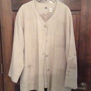 100% Linen Jacket
