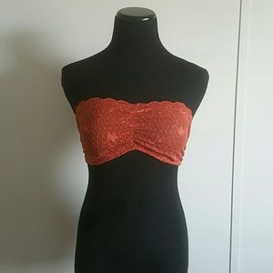 Free people lace bandeau bralette