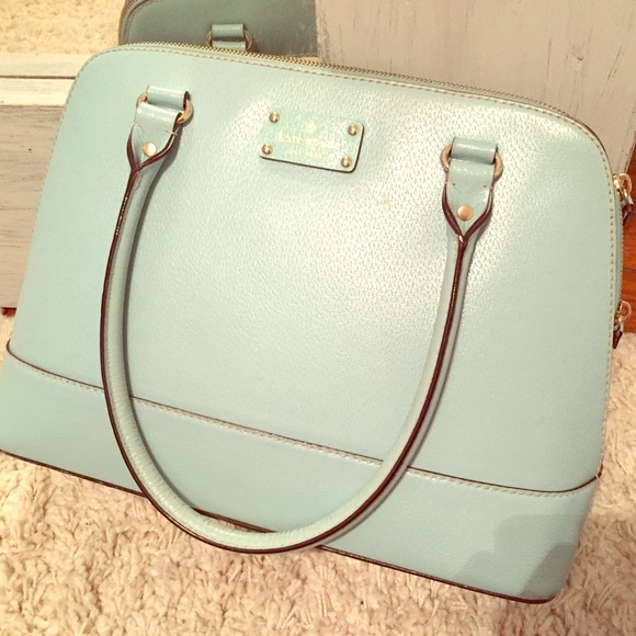 Kate Spade Wellesley in a robin blue color.