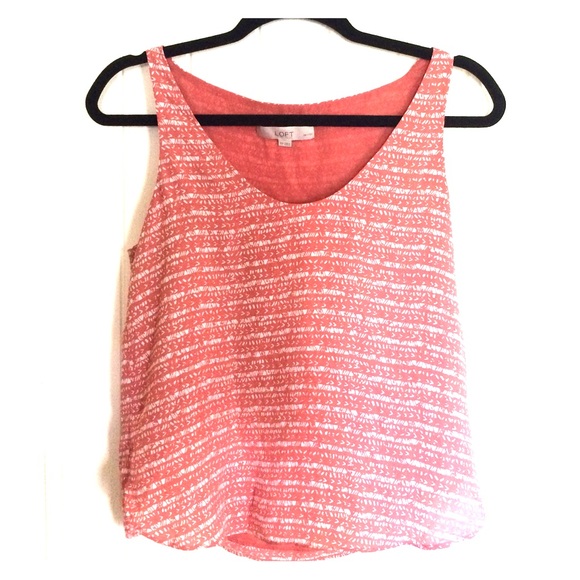Pink Loft Pattern Top