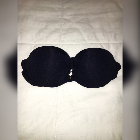 Victoria's Secret Black Strapless Bra