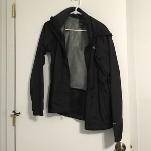 Black Northface Rain Jacket!