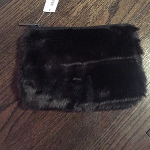 H&M brand new fur clutch.