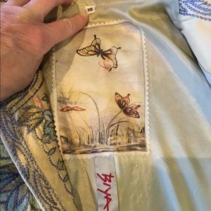 Biya Jackets & Coats - Biya 100% silk embroidered jacket. Biya Jackets & Coats - Biya 100% silk embroidered jacket.