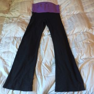 Authentic solow foldover yoga pants