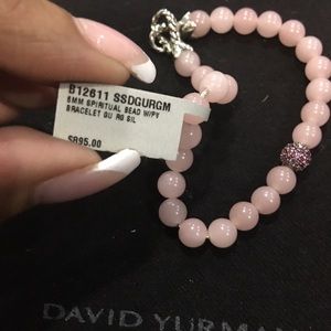 David Yurman Jewelry - David Yurman Pink 6mm Spiritual Bead Bracelet David Yurman Jewelry - David Yurman Pink 6mm Spiritual Bead Bracelet