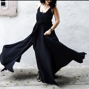 Beautiful Long Black Dress