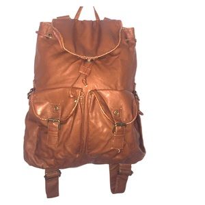 Brown Backpack