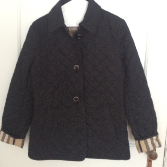 Burberry classic quilted jacket