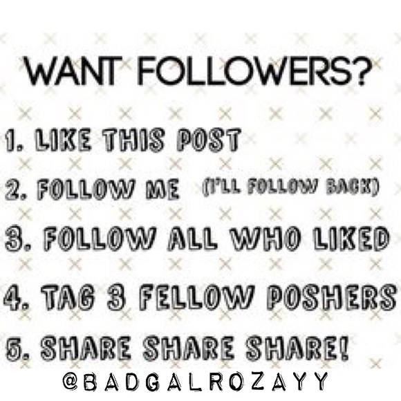 THE FOLLOW GAME! LIKE!
