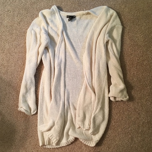 THREE brown h&m/F21 long cardigans!