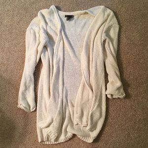THREE brown h&m/F21 long cardigans!