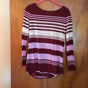J.Crew stripped pullover
