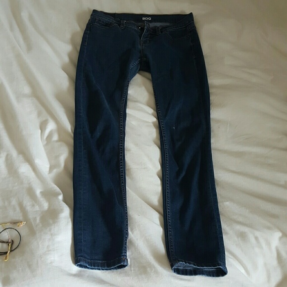 Skinny mid rise jeans