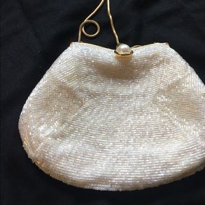 Luxury fashion white clutch! FINAL