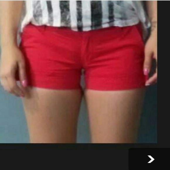 Red shorts