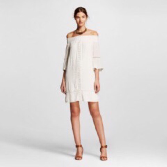 Off the shoulder Boho dress