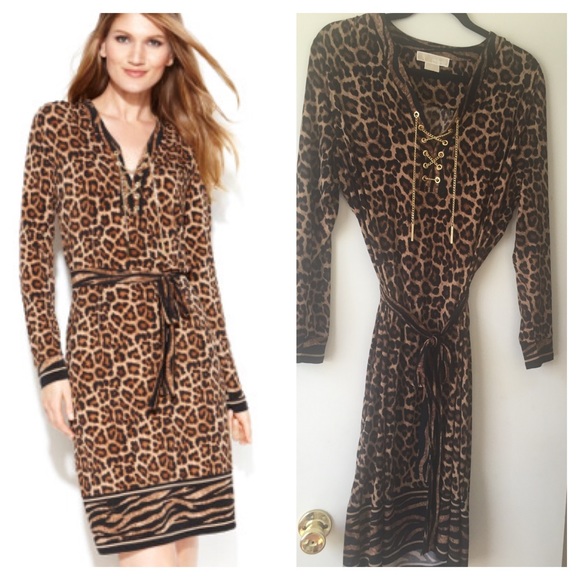 Michael Kors Brown Long Dress (NWOT)