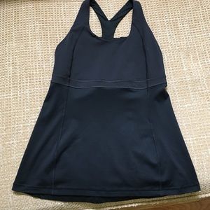 Lululemon built in sports bra top