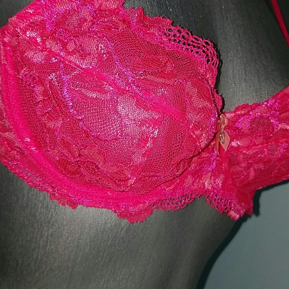 NWT VS Body By Victoria Floral Unlined Demi Bra - Picture 2 of 4