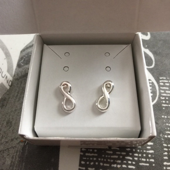 Jewelry - Infinity collection earrings 925 sterling silver